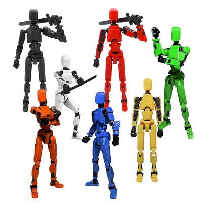 Dummy 13 Action Figure Playthings Designed for Children Lucky 13 Multi Jointed Movable Shapeshift Robot 3D Printed Man Action Figures Children Toy