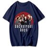 Backstreet Boys Tour American Boy Band Bsb Fan Tshirt Gift Unique Portrait Printed Tops Unisex Unisex Cotton Nostalgia Classics Tees