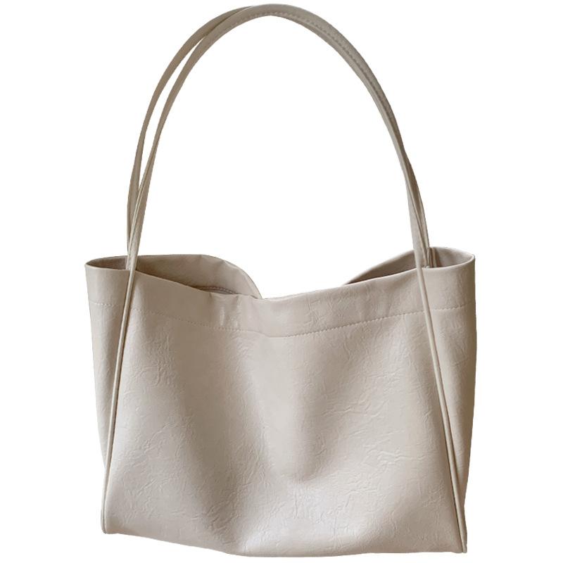 Lazy Style Korean Version of Large Bag New Style Fashionable Large Capacity Commuting Tote Bag Niche One-shoulder Women's Bag
