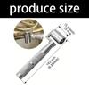 Nonslip Textured Grip Wallpaper Pressing Wheel Aluminum Alloy Roller With Ball Bearing Mechanism for Home