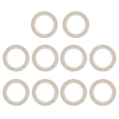 10 Pièces Entretoises de Pédale de Vélo Rondelles de Pédale en Acier Inoxydable Joints de Pédale de Vélo Entretoises de Manivelles Accessoires pour Vélo de Route