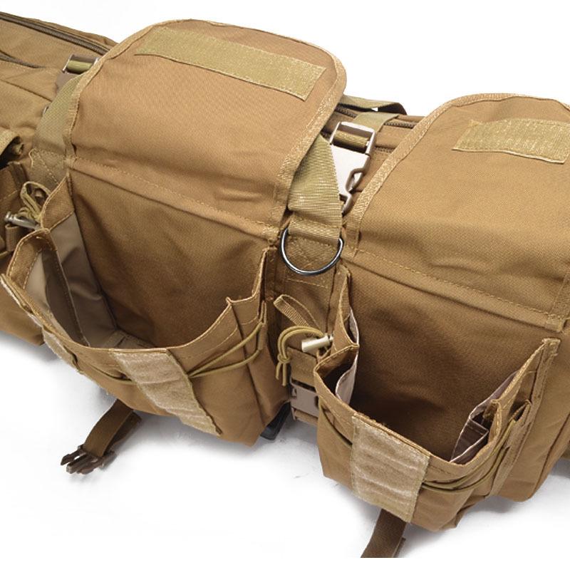 New Double-Layer Multifunctional Gun Bag for AK, M416 & Fishing Gear (37-42 inches)