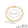 Fashion Five-leaf Flower Diamond Bracelet European and American Ins Style Light Luxury Niche Five-leaf Flower Full Diamond Jewelry