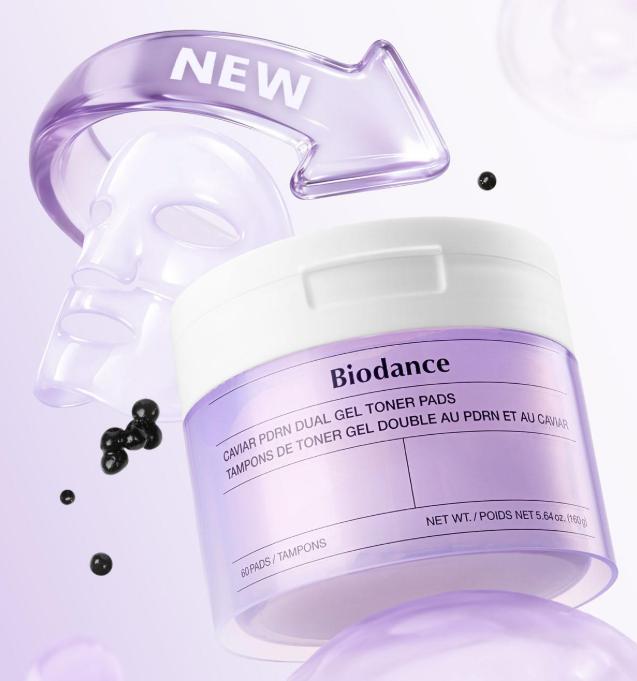 Biodance Padsy do toniku w żelu PDRN z kawiarem dla nawilżenia i ujędrnienia