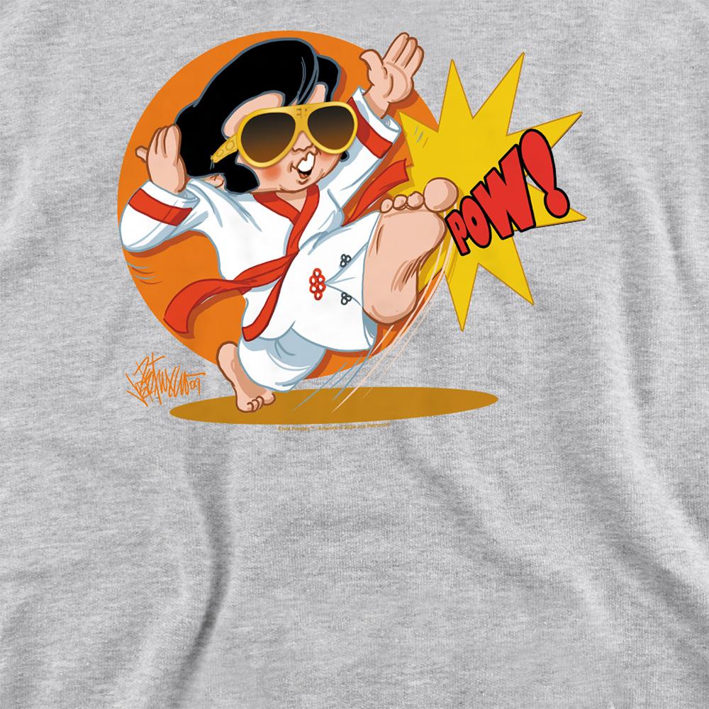 Elvis Unisex Adult Karate King Sweatshirt