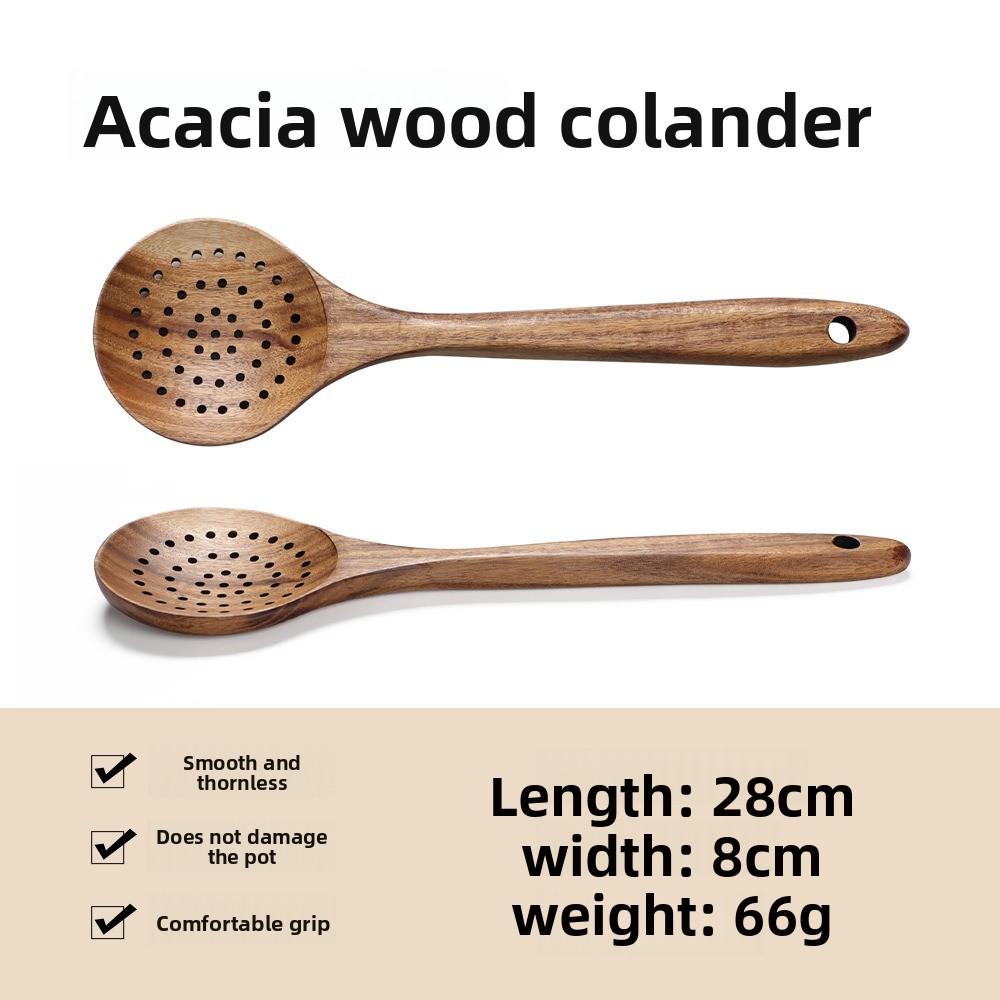 Wooden Spatula Wok Spatula Spoon Wooden Spatula Teak Kitchenware Set Wooden