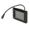 Displej na elektrické kolo 36V 48V LCD GD01 Displej 5kolíkový vodotěsný konektor pro řidítka 22,2 mm