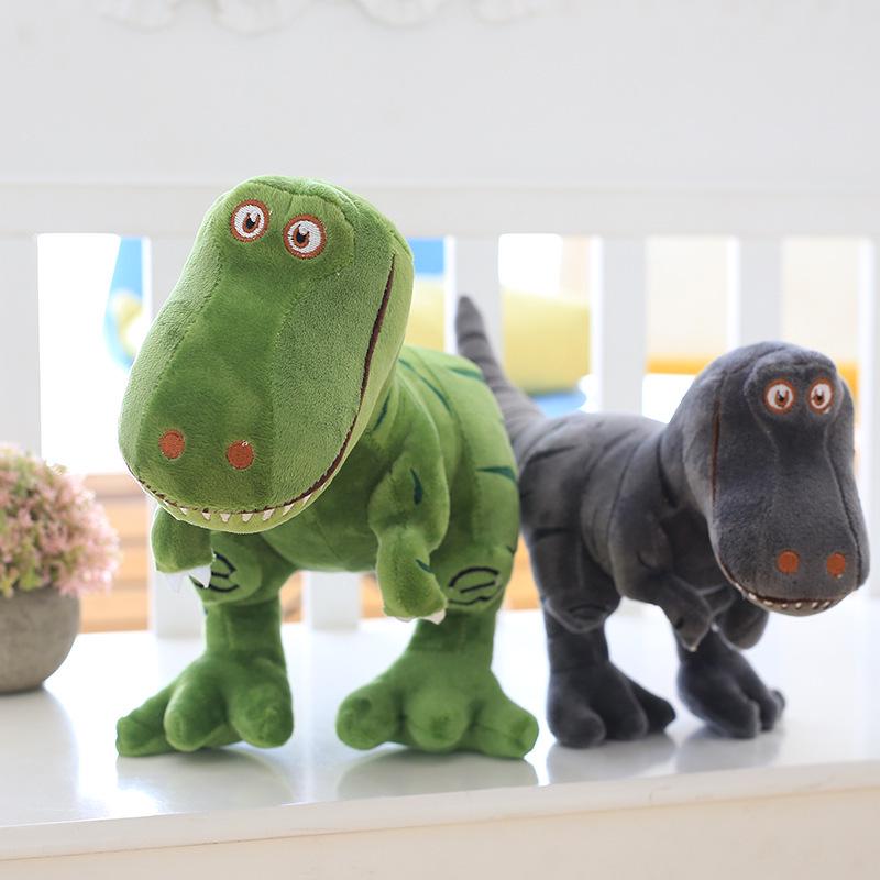 1 szt. 40-100 cm Nowe pluszowe zabawki dinozaurów Tyrannosaurus z kreskówek Urocze wypchane lalki dla dzieci Dzieci Chłopcy Prezent urodzinowy