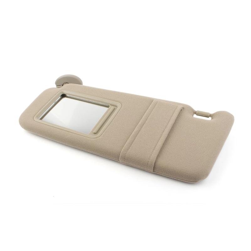 Car Parts Left Drivers Side Sunvisor With Mirror 74320-0T021-A1 For Toyota Venza 2009-2016 Sunshade Sun Cover Trim 74320-0T020-M
