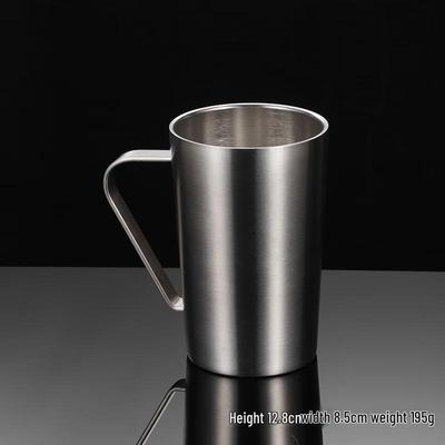 ZISIZ Stainless Steel Conical Beer Mug