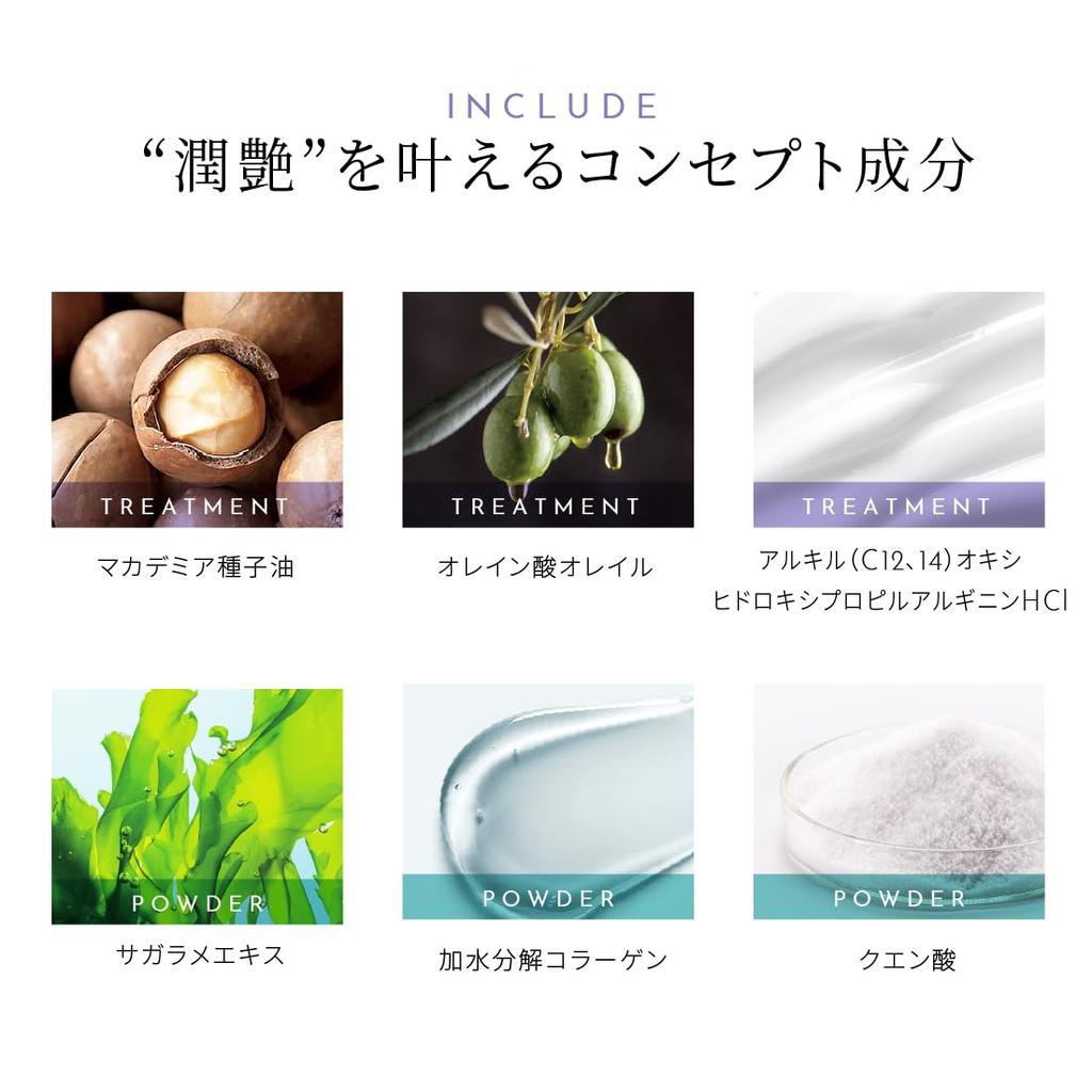 H2 ONEST Home Care Set [Set Contents] 240g Treatment & 8 Hydrogen Powder Packets. Salon-Quality Hydrogen Treatment. Special Care. Made In Japan.