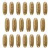 20pcs Dual Hole Alloy Pendant Charms Rectangle Shape Message Pendants Word Charms  For Crafts