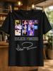 Pop Singer Hf Collage Concert Photo Letters With Signature Graphic Glossy Stage Fan Artwork Style Unisex All Tshirt