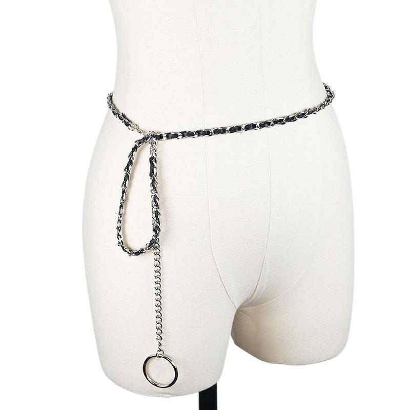 Butterfly Waist Chain Ladies Belt Women'S Decorative Dress Waist With Jk Skirt Pant Chain Slip Skirt
