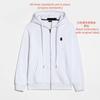 Mens Lightweight Hooded Cotton Sweatshirt Zip-Up Pullover Casual Sportswear Loose Fit