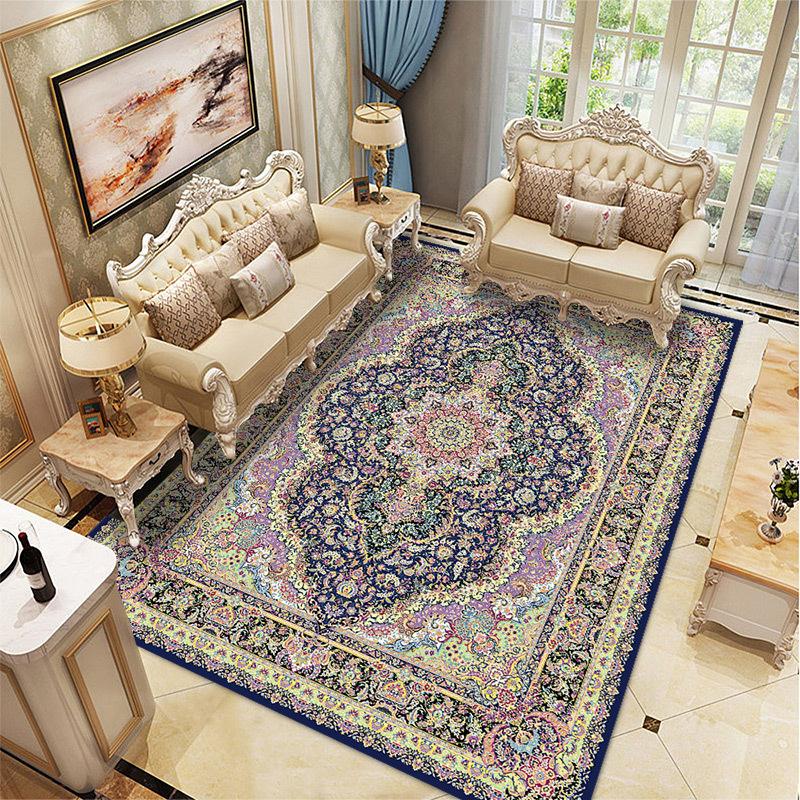 Persian Carpet Living Room Bedroom Home Sofa Tea Table Floor Mat Bedside Mat