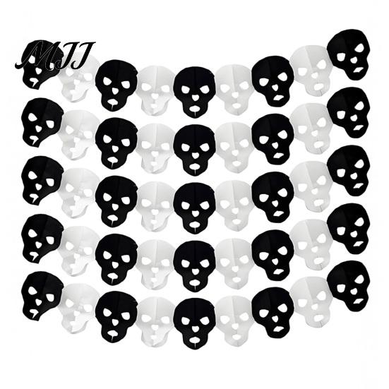 Outdoor Halloween Decor 5 Pcs 10FT Banner, Spooky Spider Bat Skull Ghost Indoor Party Supplies Pumpkin Hanging Bunting Garland for Party, Wall, Mantle