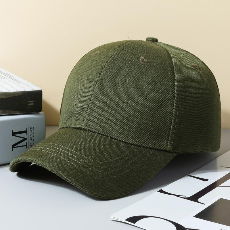 Cappellino Unisex Casual Liscio Cappellino da Baseball Snapback Regolabile Cappelli Per Donne Uomini Cappellino Hip Hop Cappello da Papà Street