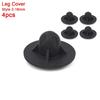 1 Set Accessori Sedia da Campeggio Coprigambe Sedia a Luna Connettore a Tappo Protegg gambe Resistenti all'Usura Copripiedi Antiaffossamento Rimovibili
