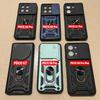 Capa for POCO X8 Pro Max X7 Pro X6 Case Armor Slide Camera Lens Protection Cover for Xiaomi POCO X7 Ring Stand Shockproof Funda