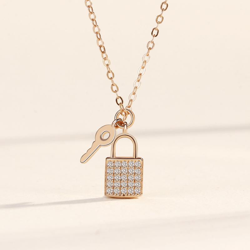 

Набор ключей бриллиантовое ожерелье женская корейская версия трендовые аксессуары ниша личность креативный универсальный ключичная цепочка