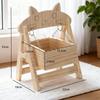 Wooden Chinchilla Hammock, Indoor Chinchillas Swing House, Bed Hanging Hamster