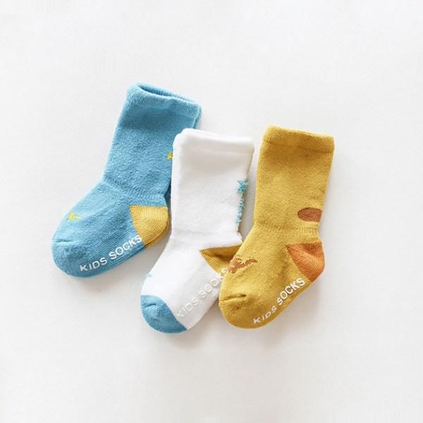 Mom’s Care Knee Socks Baby Socks 3-leg Set, Korean Baby Products