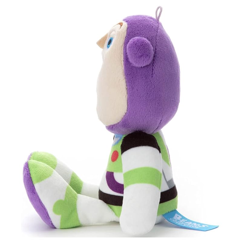 Disney Character Washable Beans Collection Buzz Lightyear Plush Toy, Approximately 16cm Tall