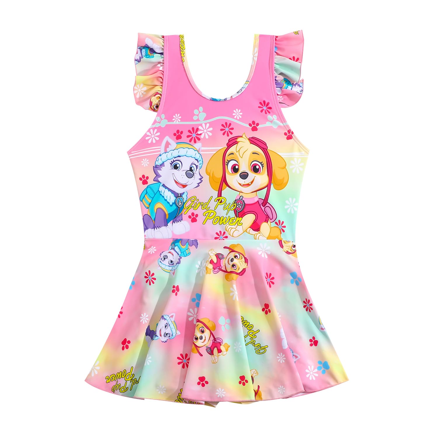 

Детский купальник Paw Patrol для жаркого лета [sunkids] Девочки, дети, пляж, плавание, часть, пляж, весна, милый, (S-XXL) (Розовый 6, М)