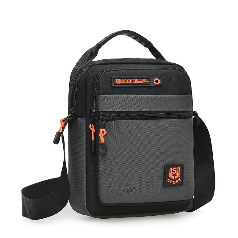 Fashionable Casual Men's Single Shoulder Bag, Trendy Storage for Shopping, Men's Cross-body Bag