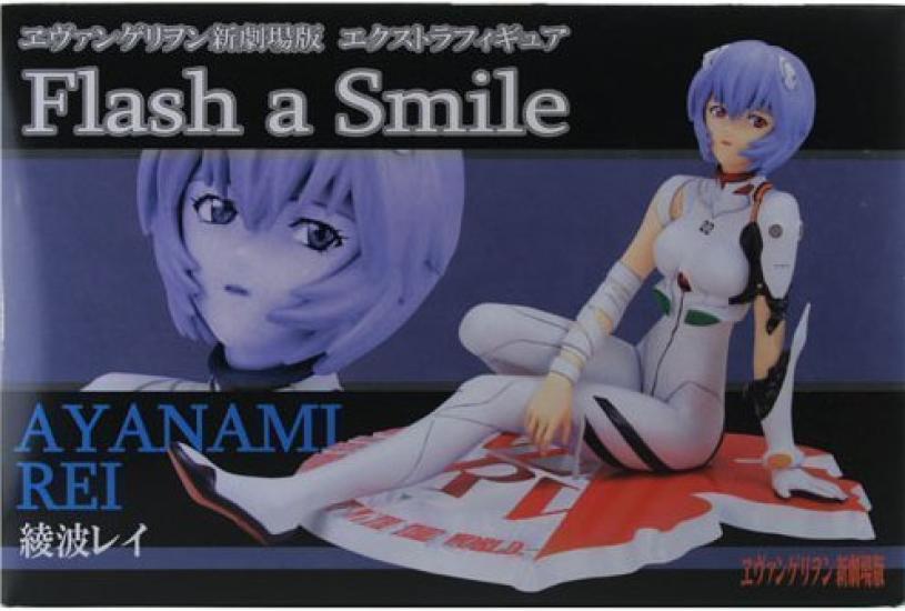 SEGA New Theatrical Edition Extra Figure Flash a Smile [Rei Ayanami] Evangelion