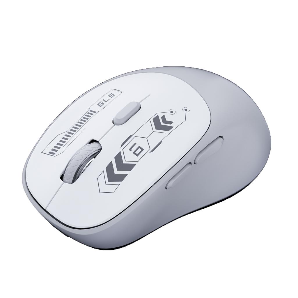 Custom logo Ergonomic 6 Buttons Rechargeable 1600dpi Portable 2.4g Wireless bluetooth Mouse for Laptop Pc
