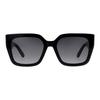Dior Letter Logo Irregular Shape Sunglasses Women Sunglasses Black 30MONTAIGNES8U