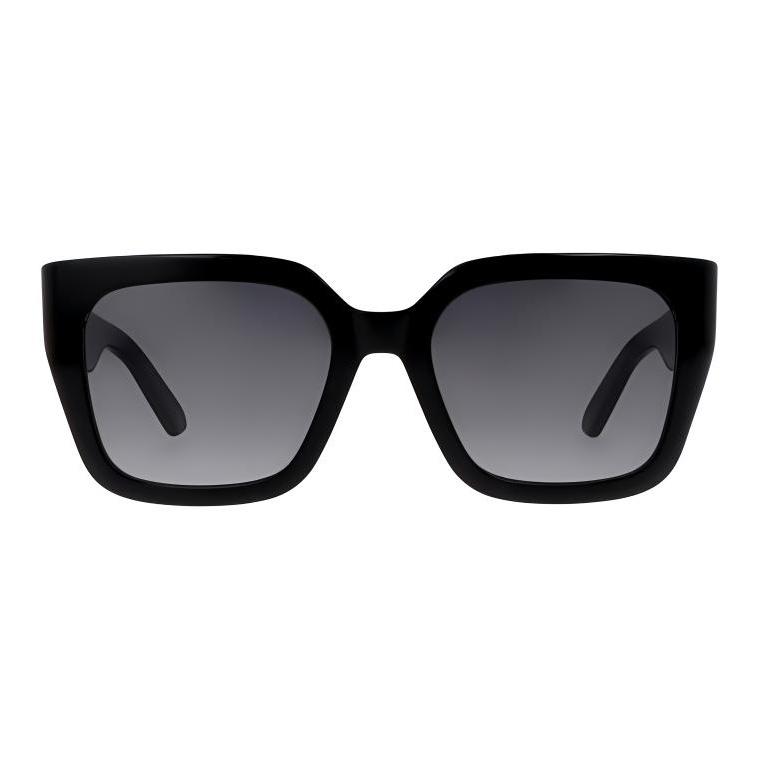 Dior Letter Logo Irregular Shape Sunglasses Women Sunglasses Black 30MONTAIGNES8U