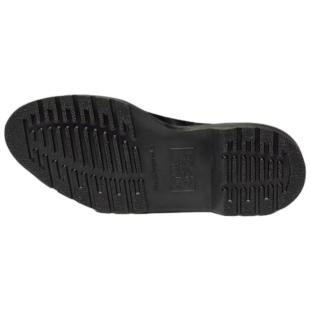 Dr. Martens Wednesday X  Elphie II Leather Lace-Up Comfortable Casual Shoes 3cm Women Shoes Black 41856001