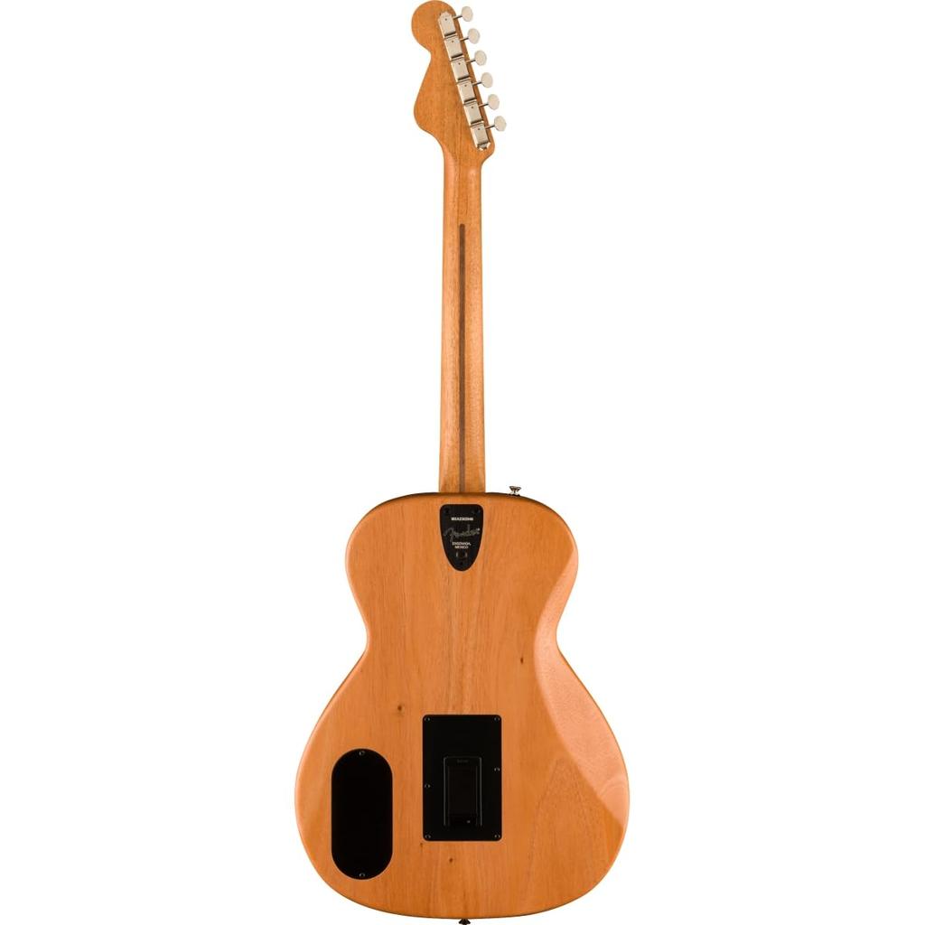Fender Highway Series Parlor Acoustic Guitar Rosewood Fingerboard All-Mahogany with Gig Bag