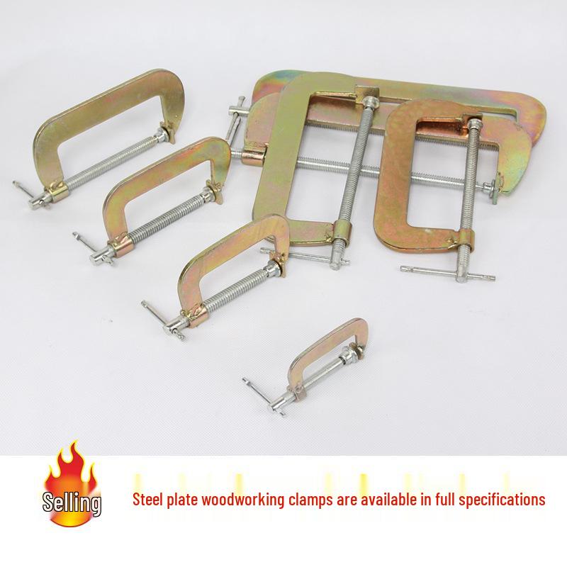 Heavy Duty Quick-Fix Woodworking Clamps: F-Clamp, G-Clamp, G-Type, Hose Clamp, Panel Clamp