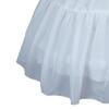 Women Crinoline Petticoat Cage White Hoop Skirt Slips for Wedding Bridal Dress