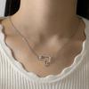  Hollow Venezuela Map Necklace for Women Men Stainless Steel Fashion Venezuelan Pendant Choker Patriotic Jewelry Gifts