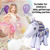 3D Unicorn Foil Balloons Full Body Balloon for Birthday Party Decor, 8pcs