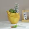 European Style Character Plant Pot Aesthetic Hydroponic Flower Holder Flower Pot  Dried Flower