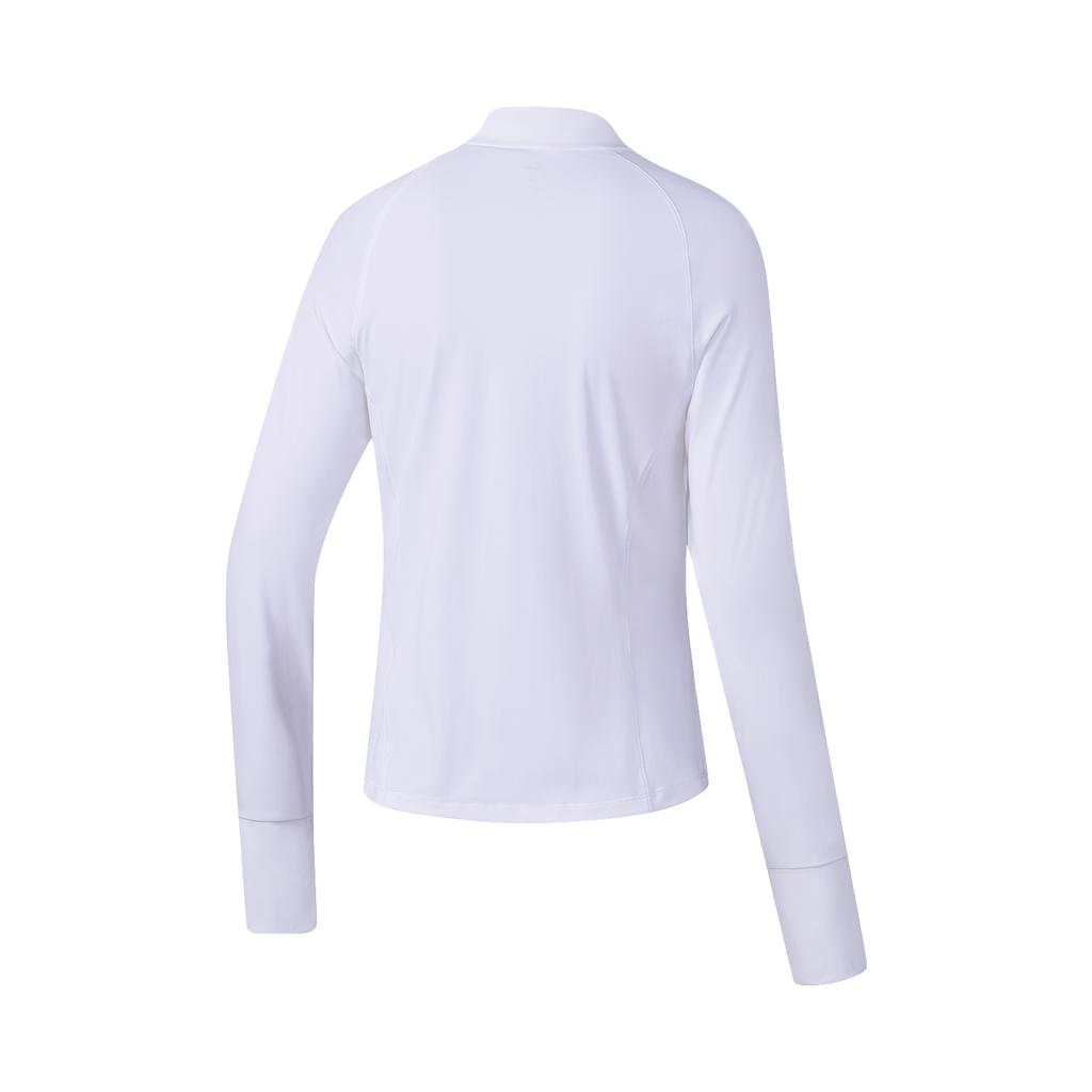 Li Ning Loose Comfortable Breathable UV Protection Sun Protection Clothing Women tops Standard-White AFDVA76-2