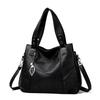 Medium mother bag new large-capacity women's handbag tote bag simple shoulder messenger bag