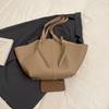 Retro Women Tote Bag Soft PU Leather Water Resistant Shoulder Bag Large Capacity Handbag for Daily Commute Shopping