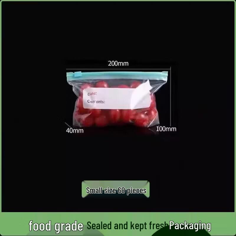 Qiwei Food Grade Zipper Seal Fresh-keeping Bags