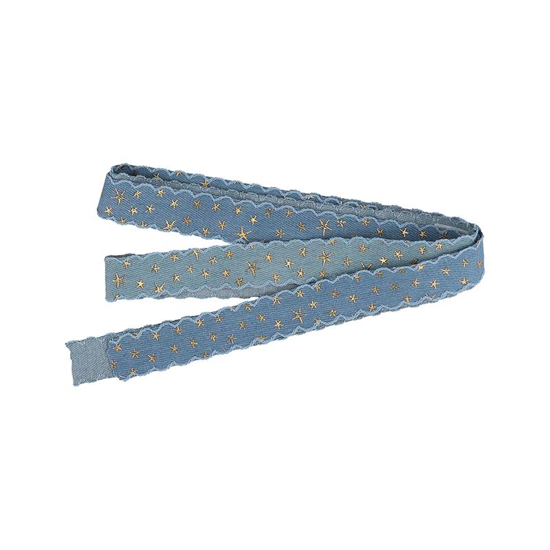 2Y/1.8M Starry Wave Ribbon Creative Packaging Fringe Silk Ribbon Handmade Jeans Cloth Fabric Ribbon Hairclip Bows Clothes 2.5/4cm