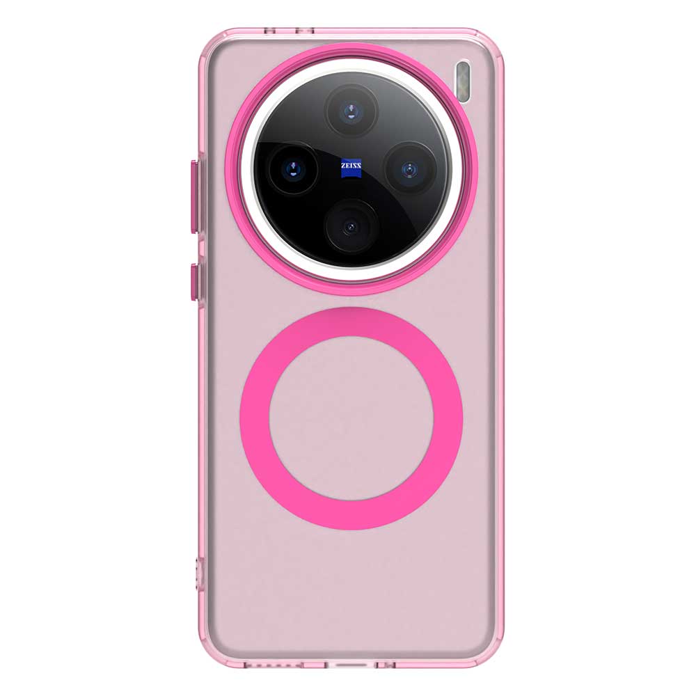 Magsafe Matte Phone Case For Vivo X200 Ultra X200 Pro Magnetic Wireless Charging For Vivo X200 Pro Mini X200s  Shockproof Cover