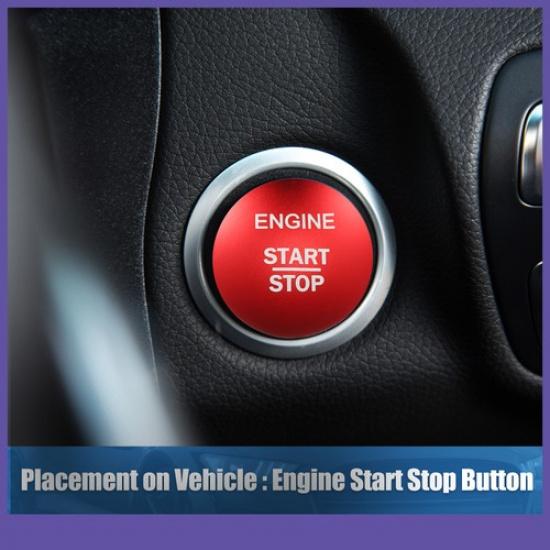 Engine Start Stop Push Button Cover Trim Single  for Mercedes-Benz E-Class