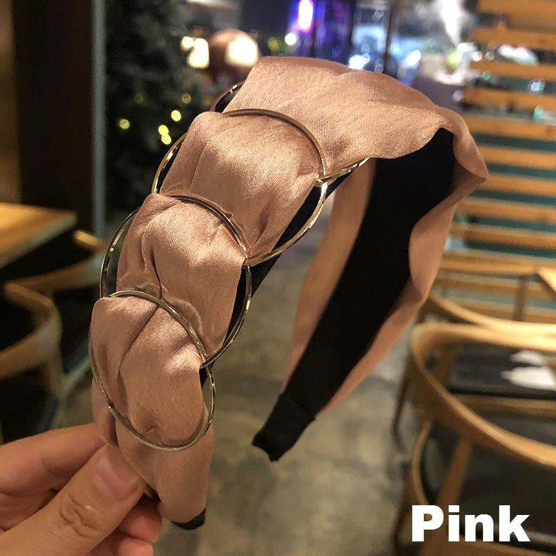 Women Cross Wide-brimmed Fashion Hair Band Headband Hair Band Woman Gift Head Decoration Colors Hair Styling Accessories