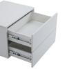 Coffee Table, Modern Extendable, Creative Sofa Table Coffee Table 4 Drawers Hidden Storage Compartment, Center Table Living Room Office, White